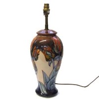 Lot 807 - Moorcroft table lamp
