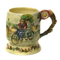 Lot 818 - Crown Devon musical mug