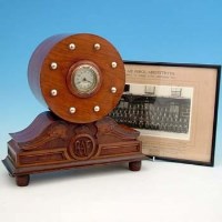 Lot 829 - RAF propeller hub clock.