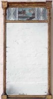 Lot 849 - Mid 19th Century Gesso pier glass