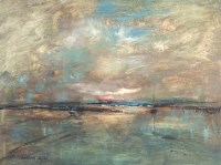 Lot 5 - Adrian Hill, The Last Light, oil