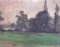 Lot 87 - Geoffrey Key, Platt Fields Park, oil
