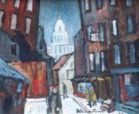 Lot 103 - William Turner, The Town Hall, oil