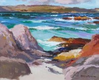 Lot 107 - Donald McIntyre, Sea Iona North, oil