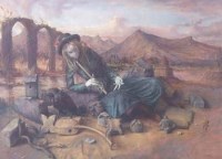 Lot 109 - Bohuslav Barlow, the Mermaid, oil