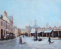 Lot 111 - Bernard McMullen, Altrincham Tram Terminus, oil