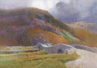 Lot 152 - Arthur Tucker, Grange in Borrowdale, watercolour