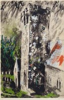 Lot 182 - John Piper, Castlemartin, signed screenprint