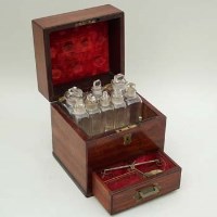 Lot 298 - Mahogany apothecary's chest