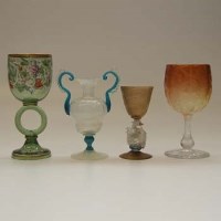 Lot 539 - Four Venetian glasses