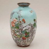 Lot 556 - Cloisonne vase