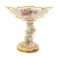 Lot 585 - Copeland stem dish