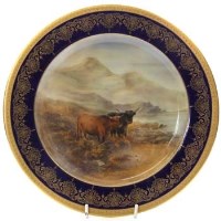 Lot 605 - Royal Worcester Stinton plate