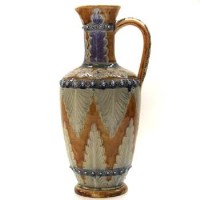 Lot 633 - Doulton George Tinworth ewer
