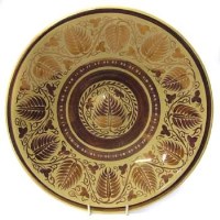 Lot 660 - Wedgwood M Taplin lustre plaque