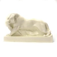 Lot 666 - Wedgwood skeaping tiger