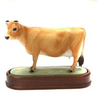 Lot 671 - Royal Worcester Jersey cow