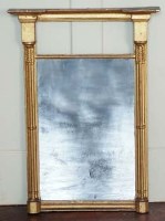 Lot 698 - Gilt framed mirror