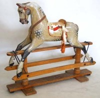 Lot 709 - Rocking horse