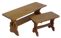 Lot 405 - Gnome Man occasional tables.