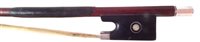 Lot 11 - W.E. Hill and Sons violin bow, 59 grams.