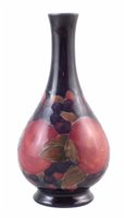 Lot 199 - Moorcroft pomegranate vase.