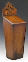 Lot 12 - Geo III candle box