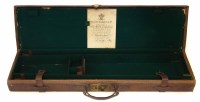 Lot 78 - Leather gun case