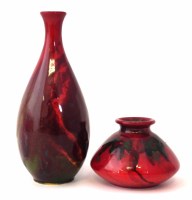 Lot 152 - Royal Doulton flambe vase and one other flambe