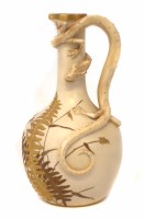 Lot 172 - Royal Worcester Dragon handle jug