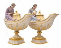 Lot 174 - Pair of boxed Wedgwood Vestal lamb made for John