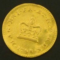 Lot 215 - George III 1/3rd guinea, 1798