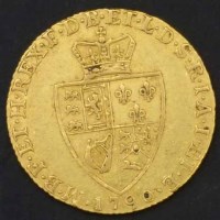 Lot 227 - George III guinea 1790, F