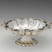 Lot 267 - Pierced silver footed bowl