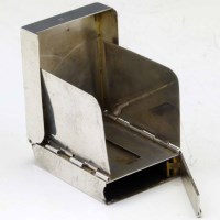 Lot 270 - Silver wind proof vesta case