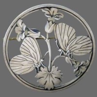 Lot 309 - Georg Jensen silver Moonlight Blossom 283