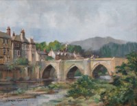 Lot 371 - Ivan Taylor, Llangollen, North Wales, oil.