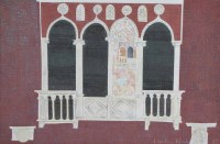 Lot 375 - Martin Nash, Venetian Balcony, oil.