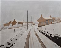 Lot 230 - Russell Howarth, "Top 'O' The Meadow, Strinesdale", oil.