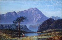 Lot 538 - Charles Pettitt, Early Morning near Coniston, North Lancashire, oil.