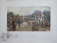 Lot 564 - Snaffles, The Season 1939-40, signed print.