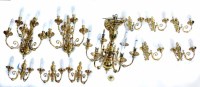 Lot 583 - Dutch wall lights