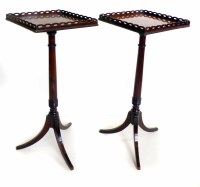 Lot 604 - Pair of wine tables