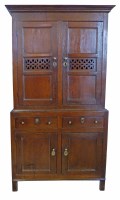 Lot 634 - Bread and cheese cupboard