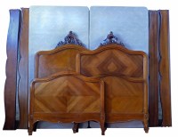 Lot 652 - Two French single bed ends