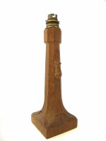 Lot 20 - Robert Mouseman Thompson table lamp