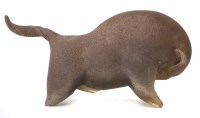Lot 105 - Murano bull, with textured finish, etched marks