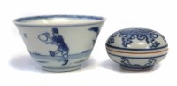 Lot 312 - Chinese Hatcher Cargo late 17th century pill box