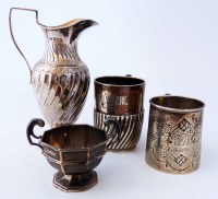 Lot 355 - Four items of silver