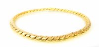 Lot 369 - 18ct gold necklace